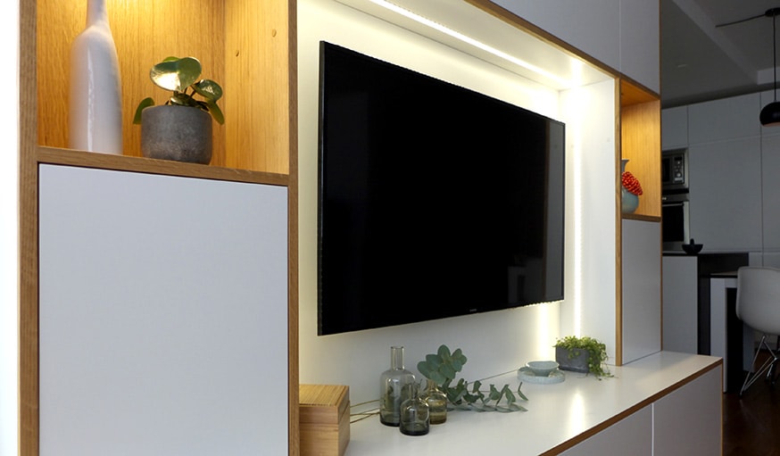 Installer un ruban LED sur des meubles hauts de cuisine