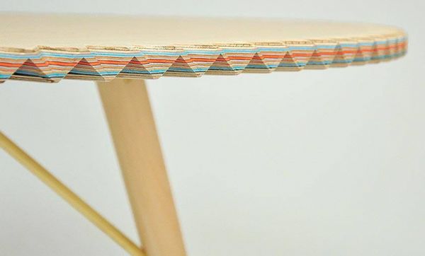 Une table scandinave inspirée par un réfugié syrien