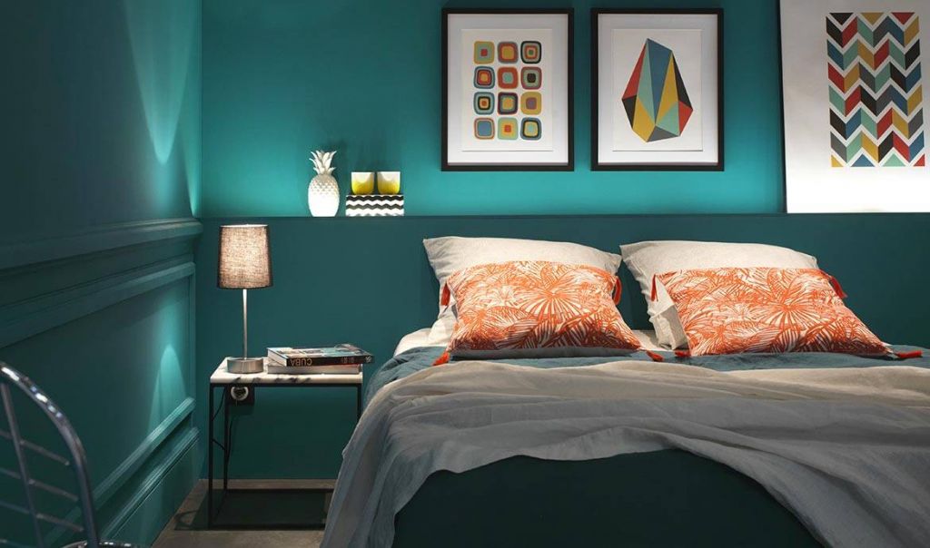 Peinture chambre : les couleurs qui aident à dormir