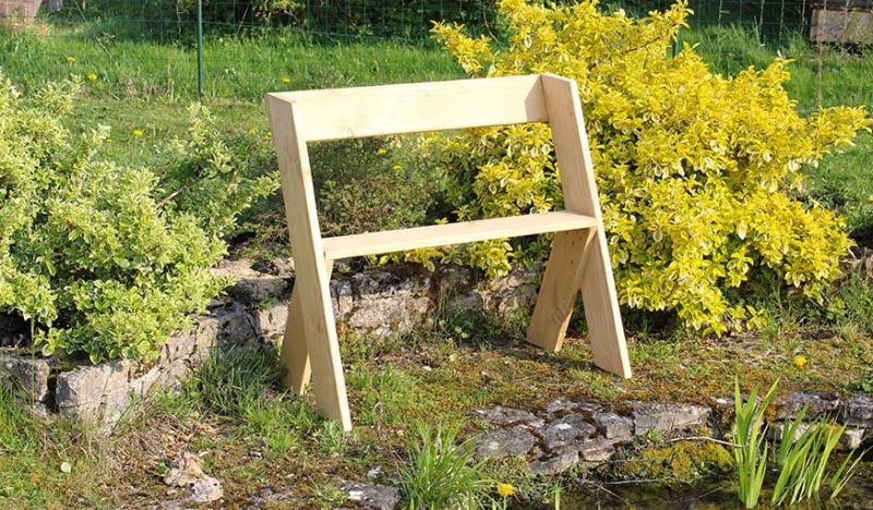 Fabriquer Un Banc De Jardin Léopold - Mobilier De Jardin à Faire En DIY ...