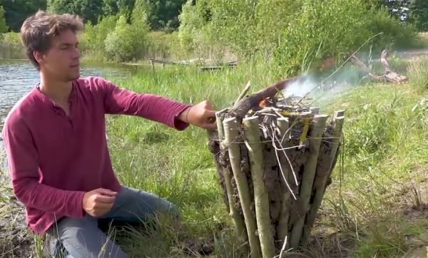 Tuto : Fabriquez une table à feu pour une cuisine en mode camping au jardin