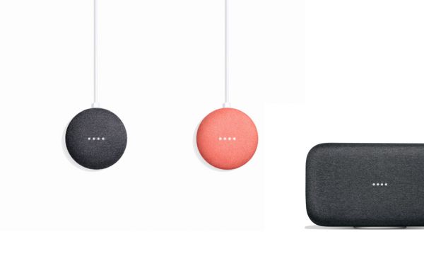 Google Home Mini et Google Home Max, les deux petits nouveaux de la famille Google Home