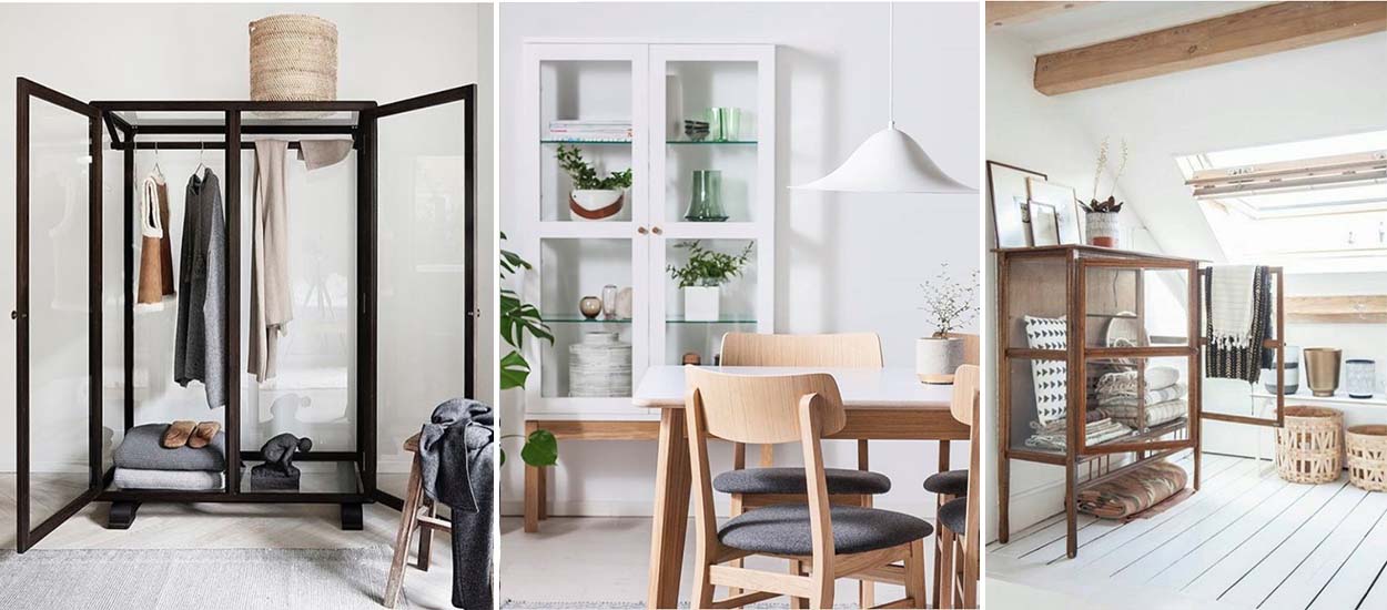 Un meuble vitrine pop - Meuble vitrine : valoriser sa déco avec du mobilier  tendance - Elle Décoration