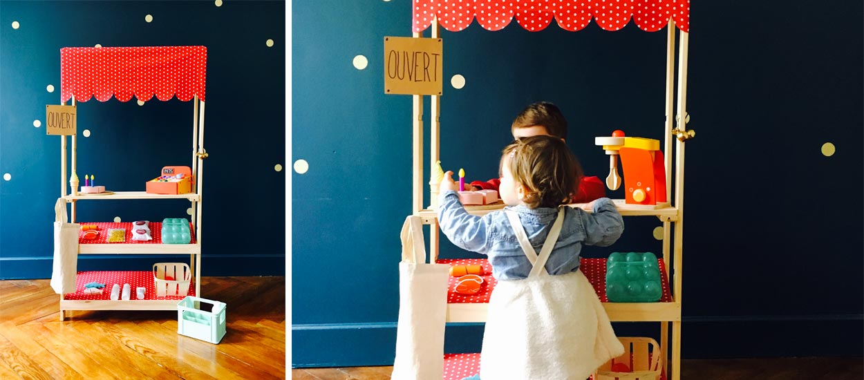 DIY : créer une épicerie (jolie) pour vos enfants