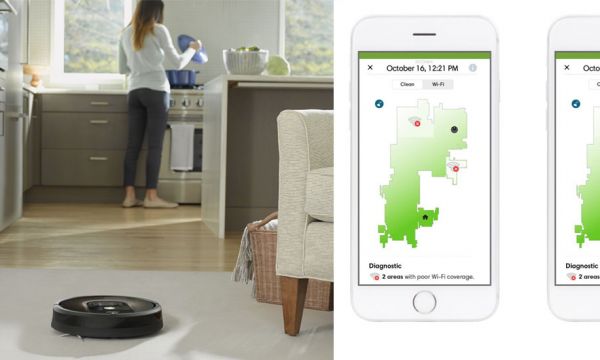 Ce robot aspirateur détecte les zones où il n'y a pas de Wi-Fi dans la maison