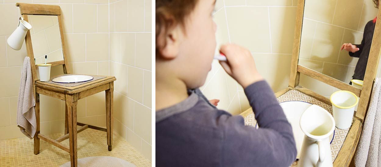 Diy] lavabo pour enfant – Le repaire des Lutins