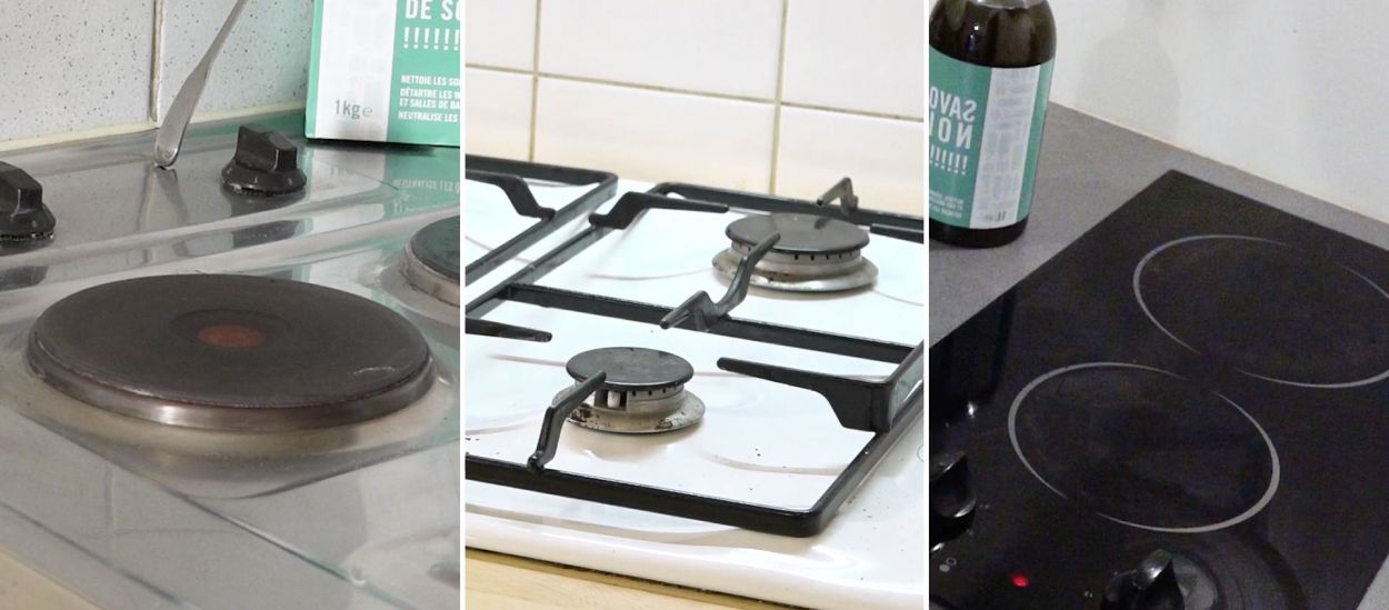 Ménage écolo : comment nettoyer des plaques de cuisson sans produit chimique