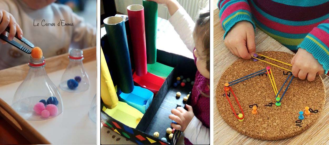 Pédagogie Montessori : 20 jeux et activités DIY pour enfants à la maison