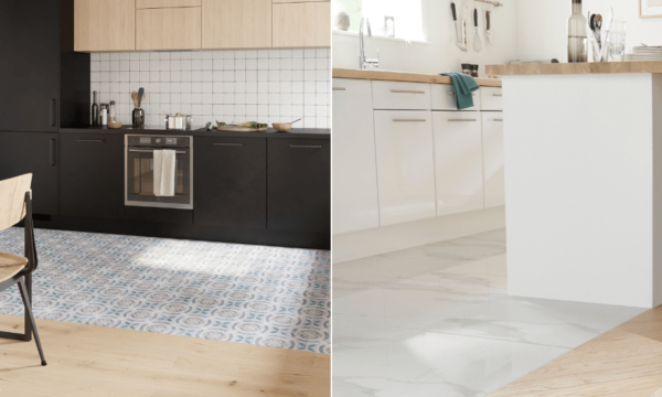 Tendance : Comment mixer parquet et carrelage dans une même pièce ?