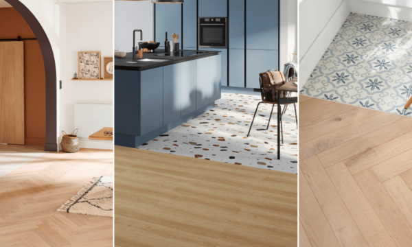 10 exemples inspirants pour mixer carrelage et parquet