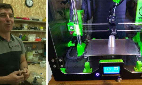 Ne jetez plus vos objets cassés, cet ingénieur les répare avec son imprimante 3D