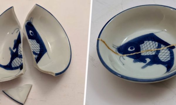 Découvrez le kintsugi : l'art japonais de réparer la porcelaine avec de la poudre d'or