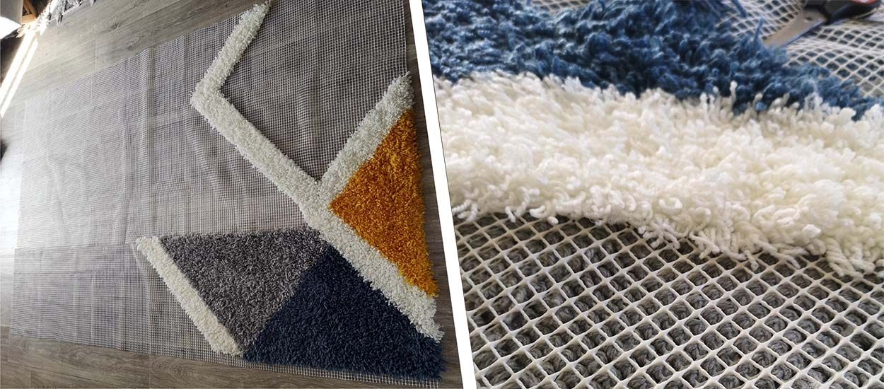 Comment faire un tapis en laine avec la technique du latch hooking (point  noué)