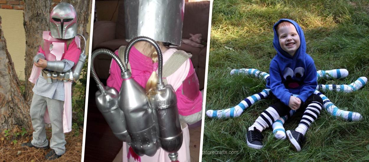 Carnaval : 12 idées de costumes DIY pour enfants en carton et récup