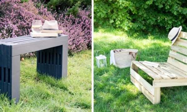 Récup' mais stylé : Top 10 de nos tutos en palette pour le jardin et la terrasse