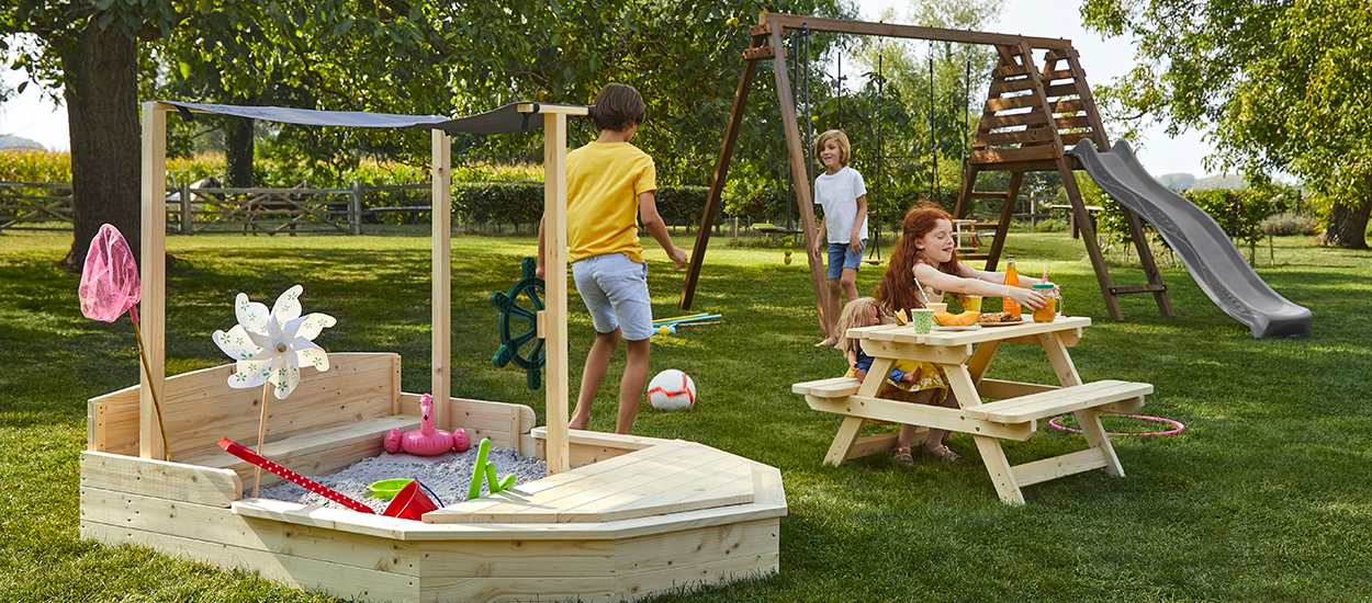 Quels jeux pour enfants installer cet été dans son jardin ?