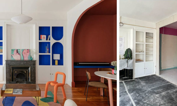 Avant / Après : La métamorphose colorée d'un appartement de 65m2 à Lyon