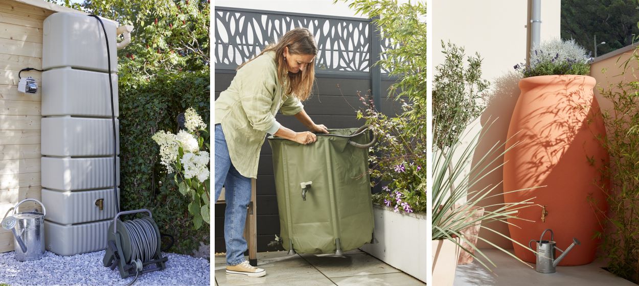 Balcon, terrasse ou jardin : Quel récupérateur d'eau choisir en fonction de son emplacement ?