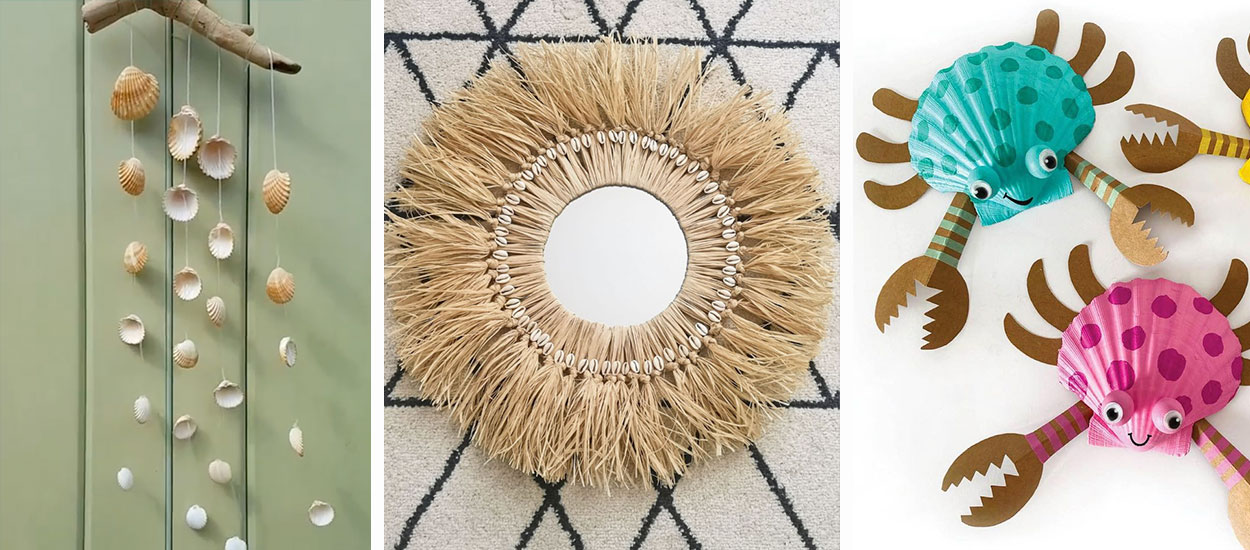 8 DIY à faire avec les coquillages de vos vacances