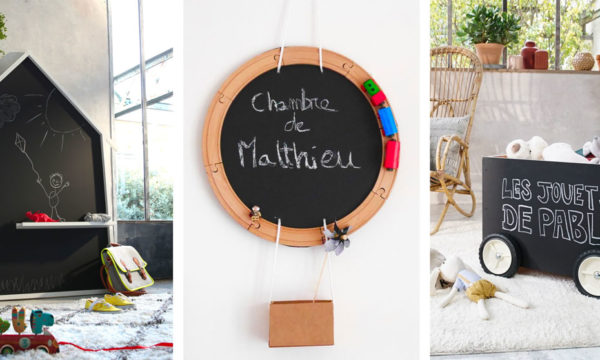 DIY : 6 idées de tableaux ardoise à faire soi-même pour dessiner à la craie