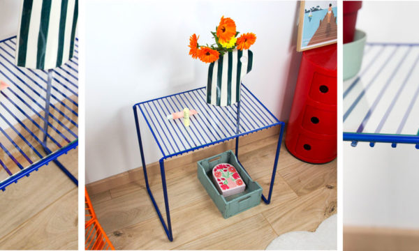 Tuto : Réalisez facilement une table basse filaire pop d'inspiration seventies