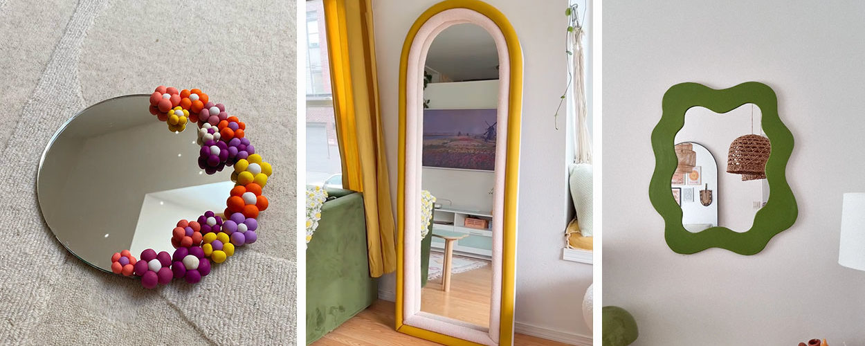 10 idées DIY pour embellir et redonner vie à un vieux miroir