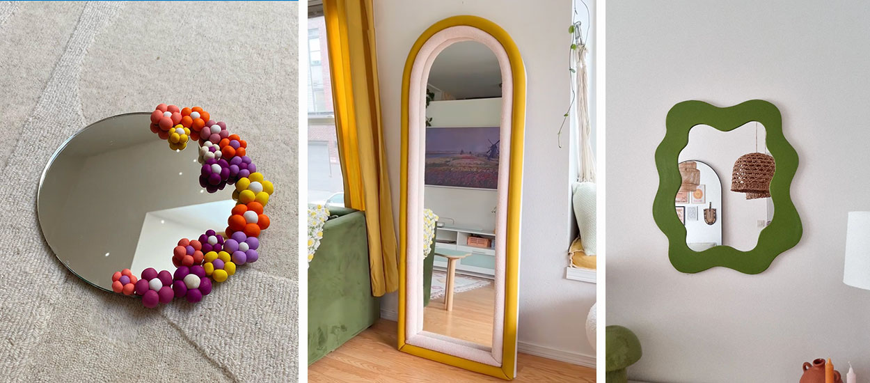 10 idées DIY pour embellir et redonner vie à un vieux miroir