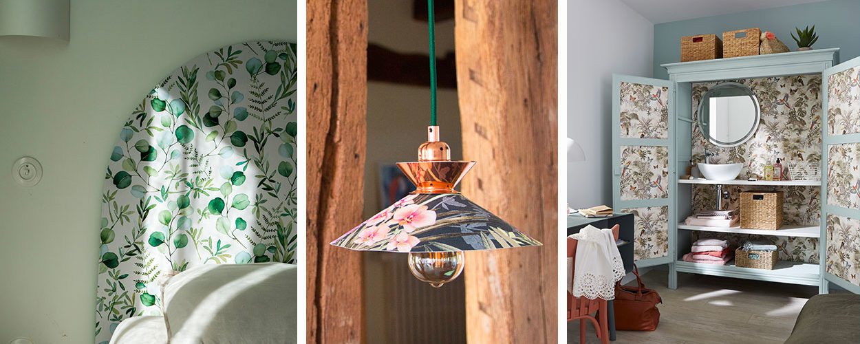 8 idées DIY avec du papier peint pour décorer son intérieur