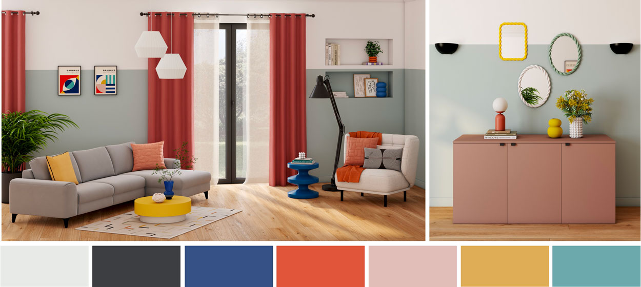 Tendance rétro pop : Comment mettre de la couleur dans son intérieur avec style ?