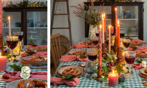 Une table de Noël campagne chic : Conseils et idées DIY faciles et stylées